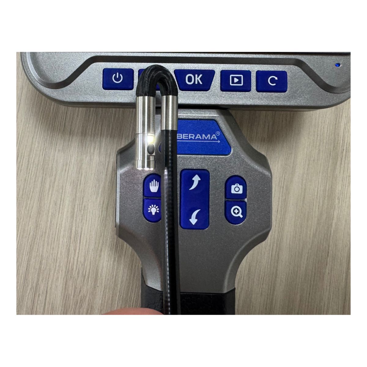 ENDOSCOPIO DIGITAL AUTOMOTIVO, MODELO MS50, MARCA ABERAMA, PROJETADO PARA INSPECOES VISUAIS EM LOCAIS DE DIFICIL ACESSO,