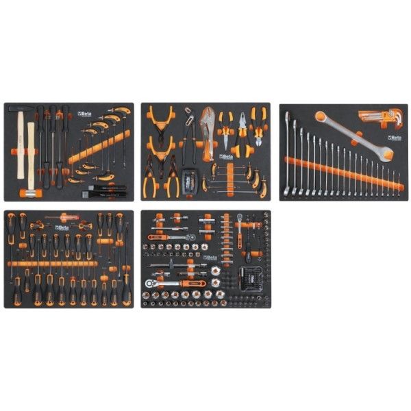 KIT/PRM2 - JOGO COM 268 FERRAMENTAS PARA RSC24 - MODELO BETA WORKER