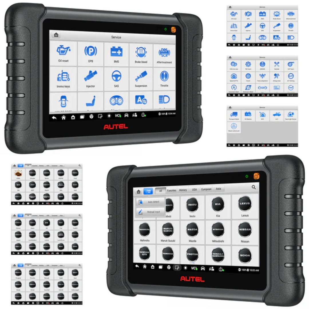 Scanner Automotivo Autel MaxiCheck MX808S TS - Aberama