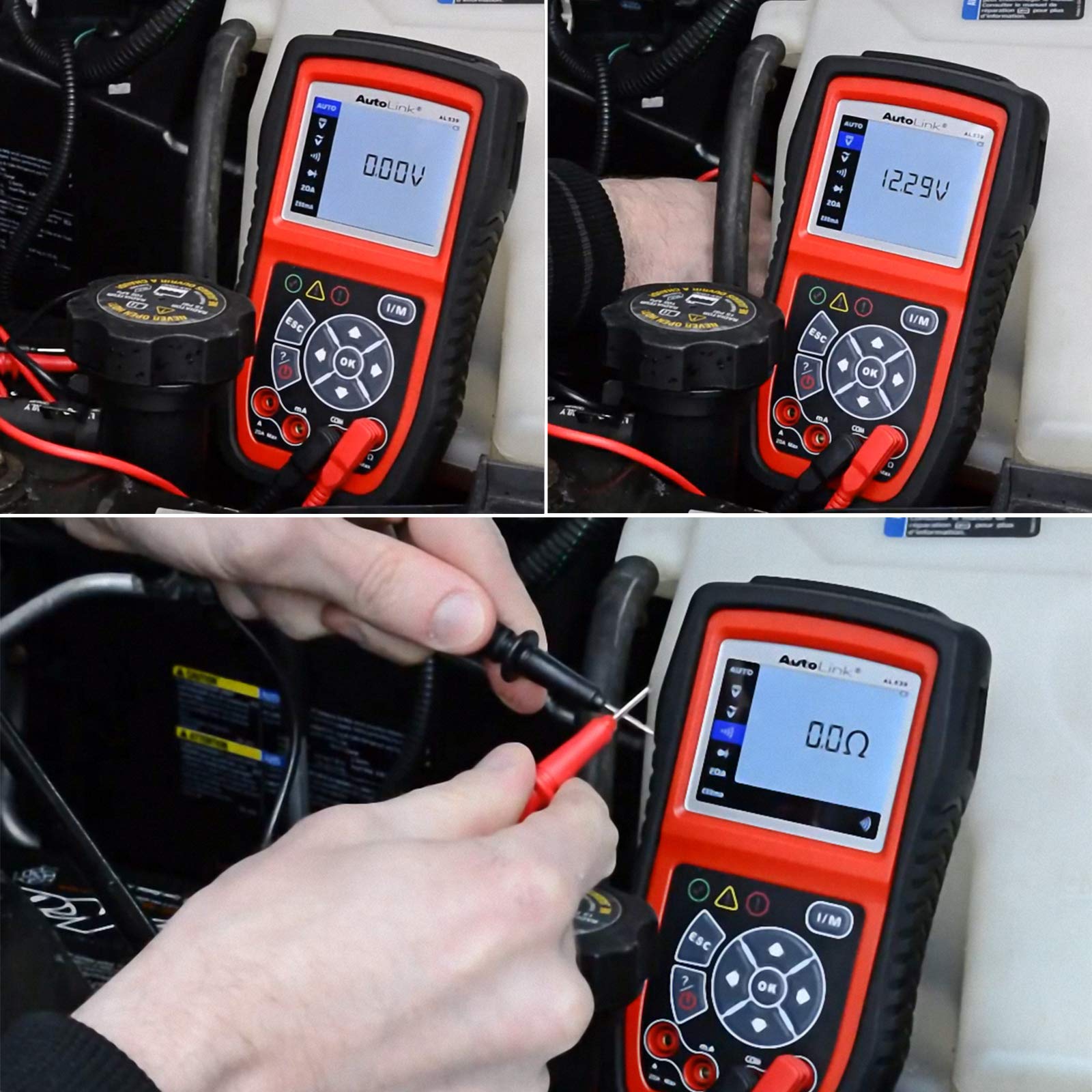 Multimetro AUTEL 3 em 1  Autolink AL539B