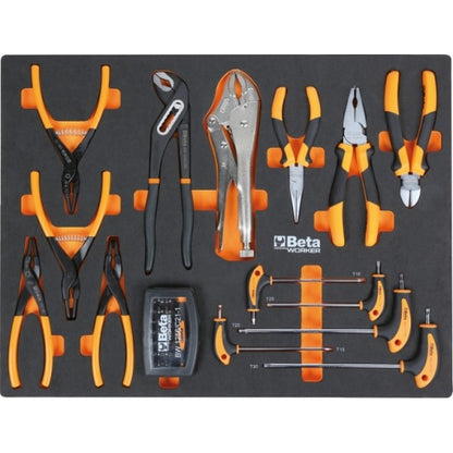 KIT/PRM2 - JOGO COM 268 FERRAMENTAS PARA BETA BOX- MODELO BETA WORKER