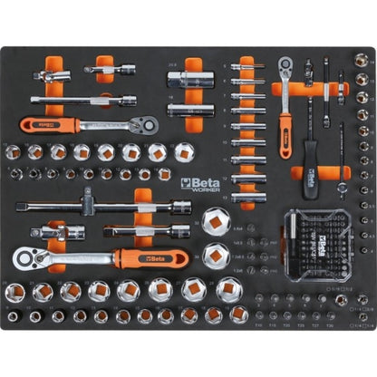 KIT/PRM2 - JOGO COM 268 FERRAMENTAS PARA BETA BOX- MODELO BETA WORKER