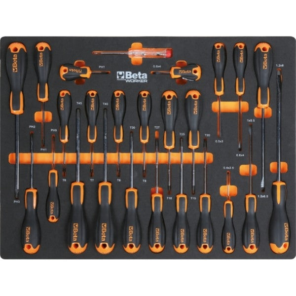KIT/PRM2 - JOGO COM 268 FERRAMENTAS PARA BETA BOX- MODELO BETA WORKER