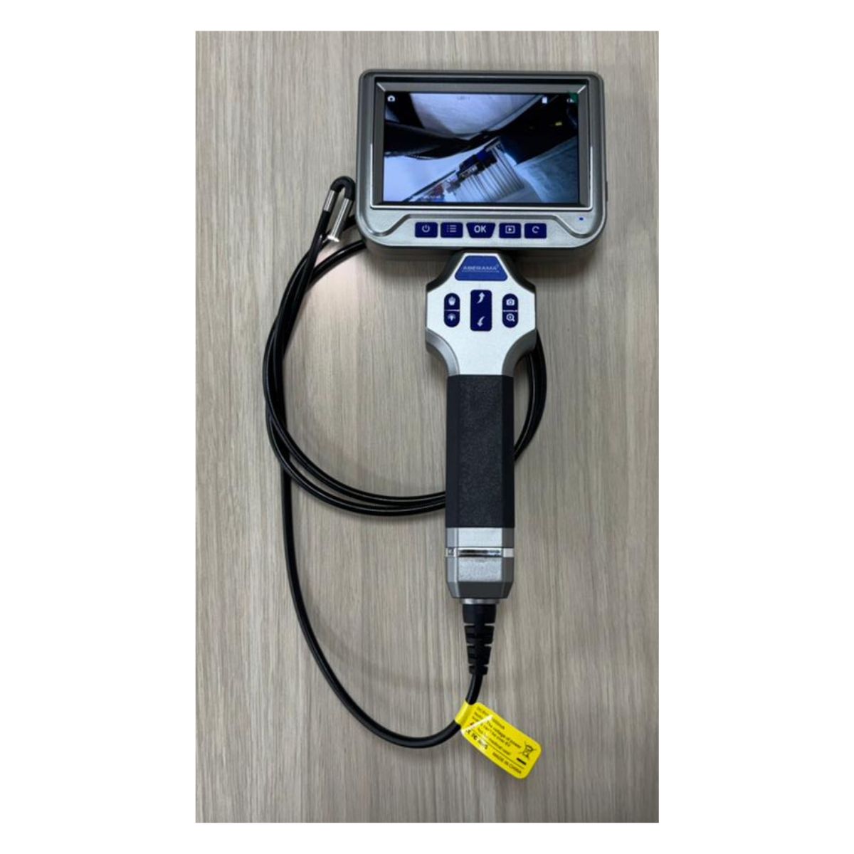 ENDOSCOPIO DIGITAL AUTOMOTIVO, MODELO MS50, MARCA ABERAMA, PROJETADO PARA INSPECOES VISUAIS EM LOCAIS DE DIFICIL ACESSO,