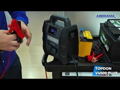 TOPDON AUXILIAR DE PARTIDA V4500 TESTADOR  PARA BATERIA 12V